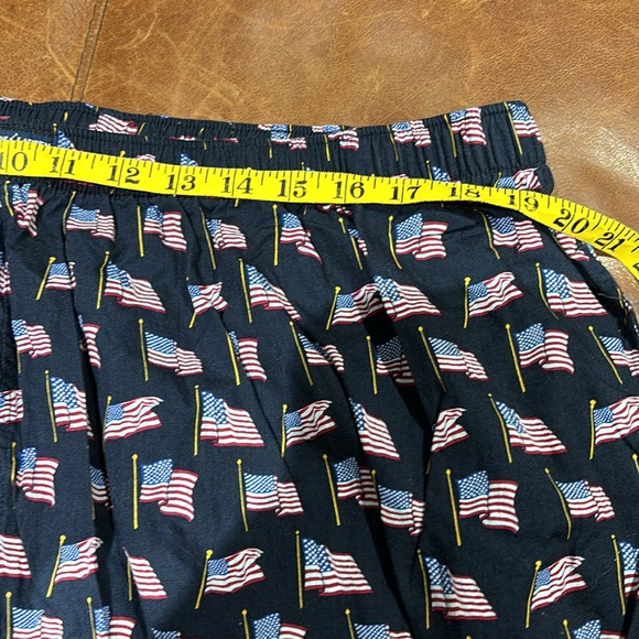 Polo by Ralph Lauren Lounge Pajama Pants Men’s XL Navy w/ American Flags - Picture 4 of 7